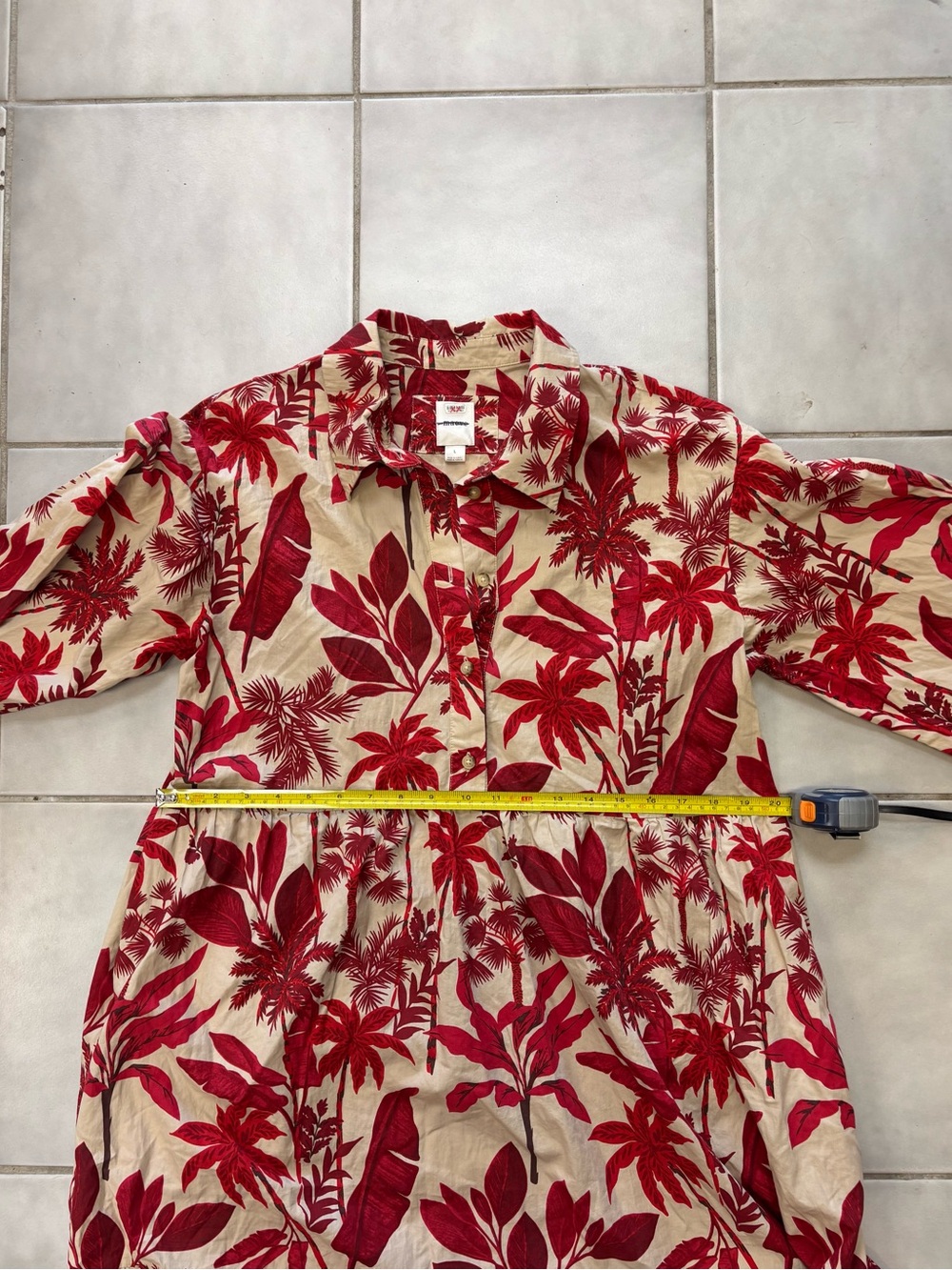 Maeve The Bettina Tiered Shirt Dress Anthropologie - Picture 9 of 11